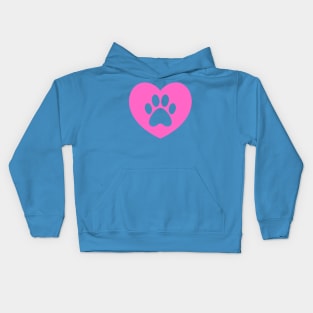 Dog paw Kids Hoodie